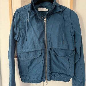Stella McCartney Adidas Teal Windbreaker Jacket